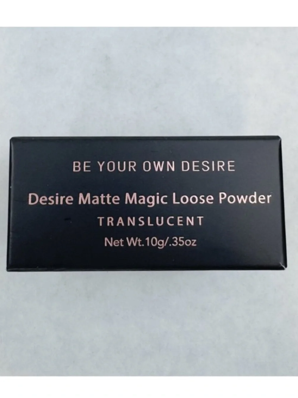 BYOD Desire Magic Matte Loose Setting Powder Translucent 10g  NEW! FULL-SIZE!